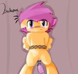 bakaponi cutie_mark_crusaders friendship_is_magic my_little_pony scootaloo_(mlp) smooth_skin