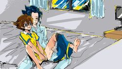 gay inazuma_eleven inazuma_eleven_go male_only tagme tenma_matsukaze yaoi yuuichi_tsurugi