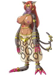 digimon digimon_xros_wars feline female fur glamour_works innie_pussy monster_girl persiamon tagme