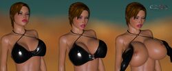 3d alternate_breast_size female female_only gunnersteve3d human lara_croft lara_croft_(classic) solo tagme tomb_raider