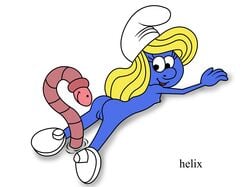 helix smurfette tagme the_smurfs worm zoophilia