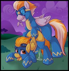 anuvia equine female fire_streak friendship_is_magic male my_little_pony pegasus spitfire_(mlp) wonderbolts_(mlp)