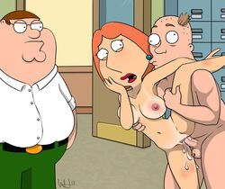 badbrains cuckold family_guy female human lois_griffin male opie peter_griffin sex straight vaginal_penetration