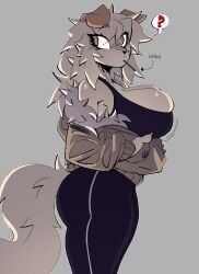 anthro ass blonde gooba hair large_ass large_breasts only tagme xexeezy