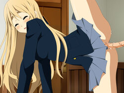 censored female human human_only k-on! male minarui straight tagme tsumugi_kotobuki_(k-on!)