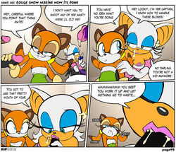 2012 bat color comic cum english_text fellatio female fur furry gloves handjob indoors insertion interspecies male marine_the_raccoon multiple_females multiple_males oral page_1 penis r!p raccoon rouge_the_bat sonic_(series) straight text