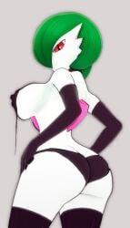 big_ass big_breasts big_butt garbox gardevoir koikatsu looking_at_viewer pokemon pokemon_(species) pokemon_only virgin_killer_sweater