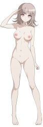 breasts completely_nude completely_nude_female danganronpa danganronpa_(series) danganronpa_2:_goodbye_despair nanami_chiaki nanikairu nipples pasya-pasya pussy tagme third-party_edit uncensored