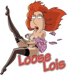 accurate_art_style aircraft_nose_art cosplay family_guy feathers lois_griffin loose_lois sexy_pose