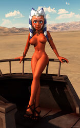 1girls 3d ahsoka_tano clone_wars female female_only jedi jedi_padawan kondaspeter solo star_wars tagme tatooine the_clone_wars:_season_four togruta