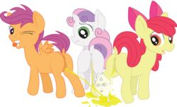 apple_bloom_(mlp) brainsister cutie_mark_crusaders friendship_is_magic my_little_pony scootaloo_(mlp) smooth_skin sweetie_belle_(mlp) turtl3 what