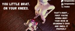 blowjob deepthroat dickgirl dickgirl/female dickgirl_domination dickgirl_on_female dickgirl_penetrating futa/female futa_focus futa_on_female futa_with_female futanari grandmother grandmother_and_granddaughter incest slave tagme video