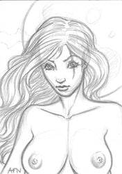 breasts katarina_du_couteau league_of_legends rockstar_concepts topless