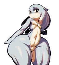 alien anthro featureless_crotch male puwa skoon_(character) sqoon thick_thighs wide_hips