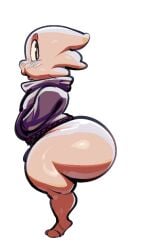 alien anthro ass bottomless huge_ass male moi penis penis_outline puwa sqoon thick_thighs