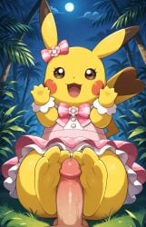 ai_generated cosplay_pikachu feet feet_on_penis foot_fetish foot_play footjob furry game_freak happy nintendo pawjob paws paws_on_penis penis pikachu pikachu_pop_star pokemon pokemon_(species) pov sex toes trainer uncensored