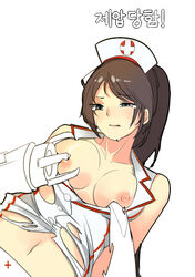 akali_jhomen_tethi breasts league_of_legends nurse_akali tagme urgot