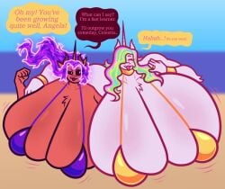 big_breasts bikini breasts cleavage dapper_little_arts female furry huge_breasts hyper_breasts tagme thick_thighs wide_hips