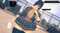 1boy 1girl 3d 3d_model 3d_render childhood_friend comic_page dialogue female koikatsu light-skinned_female light_skin love lovers male nanami_yamato original school_girl spidey-dude story text wholesome