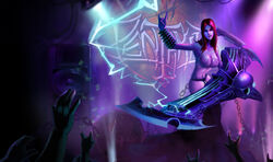 breasts female league_of_legends pentakill_series pentakill_sona sona_buvelle tagme