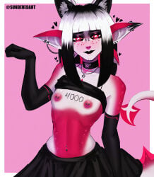 alien alien_girl cat_ears follower_celebration junjira_(species) sa'asha_(sundered) sundered tagme tail