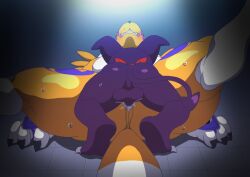 2017 2d_animation 68_(artist) animated animated_png anthro anthro_on_anthro ass backsack balls bandai_namco big_breasts bodily_fluids bouncing_balls breasts canid canine censored digimon digimon_(species) duo erection faceless_character faceless_male female female_penetrated frame_by_frame from_front_position genital_fluids genitals head_back humanoid_genitalia humanoid_penis imp impmon interspecies kerchief larger_female larger_penetrated loop lying male male/female male_penetrating male_penetrating_female mammal mating_press missionary_position mosaic_censorship neckerchief neckwear on_back penetration penile penile_penetration penis penis_in_pussy purple_balls rear_view renamon sex short_playtime size_difference small_dom_big_sub smaller_male spread_legs spreading sweat thick_thighs vaginal_fluids vaginal_penetration vaginal_penetration