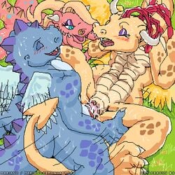 bedroom_eyes blue_dragon blush_lines cassie_(dragon_tales) cum cum_in_pussy cum_inside cumshot dragon dragon_tales excessive_cum eyes_closed female female_orgasm flapping_wings lcassie_(dragon_tales) looking_pleasured male mariano open_mouth ord_(dragon_tales) penis priscilla pussy scalie sex spread_wings straight wings