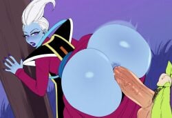 2boys ai_generated anal anal_sex anal_sex ass big_ass big_penis blue_skin broly_(dragon_ball_super) dragon_ball dragon_ball_super fellas femboy gay girly male male/male muscular muscular_male novelai penis sex taller_male trap whis white_hair yaoi