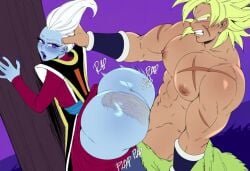 2boys ai_generated anal anal_sex anal_sex ass big_ass big_penis blue_skin broly_(dragon_ball_super) dragon_ball dragon_ball_super fellas femboy gay girly male male/male muscular muscular_male novelai penis sex super_saiyan taller_male trap whis white_hair yaoi