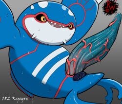 animal_genitalia anus big_penis blue_body blue_penis cetacean dark_anus digital_media_(artwork) dripping erection feral generation_3_pokemon genitals hi_res huge_cock kyogre legendary_pokemon male mammal marine nintendo on_model open_mouth penis pokemon pokemon_(species) puffy_anus rapistwerewolf simple_background solo tail tapering_penis toothed_whale vein veiny_penis wet yellow_eyes