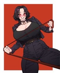dressed_up leashed_pov small_waist viewed_from_below yanolza01