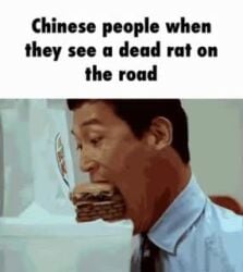 asian_male cheeseburger eating english_text human tagme text video