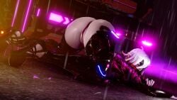 3d ass bent_over blood_golem briar_(league_of_legends) high_heels league_of_legends nillin3d on_all_fours