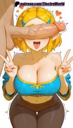 1boy 1girls 2025 \m/ ^^^ ai_generated artist_name bare_shoulders blue_nails breasts breath_of_the_wild bust chest cleavage clothed_female_nude_male cock dick double_v electroworld erection female hair_ornament hi_res high_quality high_resolution highres large_penis motion_lines nail_polish navel nintendo off_shoulder pants patreon patreon_username penis penis_awe penis_on_face pointy_ears princess_zelda saliva selfie solo_focus stable_diffusion straight tears_of_the_kingdom testicles transparent_background trembling twitching_penis uncensored v veins veiny_penis w watermark zelda_(breath_of_the_wild) zelda_(tears_of_the_kingdom)