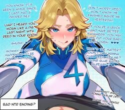 1boy 1boy1girl 1girls ai_generated big_ass big_breasts big_thighs blonde_female blonde_hair breasts bust busty cheating cheating_wife chest curvaceous curvy curvy_figure digital_media_(artwork) fantastic_four female henrik_n heroine hips horny horny_female hourglass_figure huge_ass huge_breasts huge_thighs invisible_woman invisible_woman_(marvel_rivals) large_ass large_breasts large_thighs legs light-skinned_male male male/female marvel marvel_comics marvel_rivals mature mature_female mature_male milf mommy mother netorare ntr slim_waist straight sue_richards sue_storm superhero superheroine thick thick_hips thick_legs thick_thighs thighs voluptuous waist wide_hips wide_thighs wife