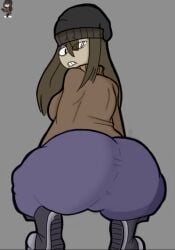 ass ass_focus fat_ass friday_night_funkin friday_night_funkin_mod neetblue reference_image skyblue skyblue_(friday_night_funkin) skyblue_(neet_form) skyverse tagme