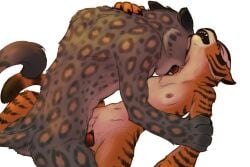 3:2 anthro bite claws dreamworks duo felid feline female flat_chested from_front_position fur grey_body grey_fur hi_res kung_fu_panda licking lying male male/female mammal master_tigress missionary_position neck_bite nipples on_back orange_body orange_fur pantherine penetration penile penile_penetration penis_in_pussy peregr1ne sex sharp_teeth simple_background snow_leopard spots stripes tai_lung_(kung_fu_panda) teeth tiger tongue vaginal_penetration vaginal_penetration white_background