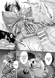 1girls anthro anthro_female big_breasts breasts breasts_exposed breasts_out dark-skinned_female dark_skin dark_skinned_female detailed_pussy erect_nipples exposed_breasts female_orgasm grool huge_breasts human_on_anthro human_on_humanoid human_on_monster human_on_monster_girl human_penetrating human_penetrating_anthro human_penetrating_female human_penetrating_humanoid human_penetrating_monster human_penetrating_monster_girl interspecies jun jun_(rojiura_jack) kemonokko_tsuushin kemonokko_tsuushin:_hebi_musume_naja lamia large_breasts leaking leaking_pussy leaking_pussy_juice loving_it monster monster_girl naga naja_(kemonokko_tsuushin) oppai orgasm plump_labia pussy pussy_juice pussy_juice_leaking rojiura_jack snake snake_girl snake_humanoid snake_tongue split_tongue squirting squirting_orgasm tagme voluptuous voluptuous_female wet wet_pussy