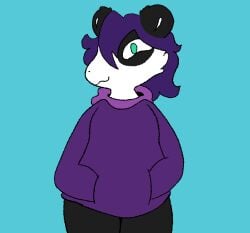 animated anthro big_breasts breast_expansion breasts expansion female huge_breasts hyper hyper_breasts nyactophiliac q_(nyactophiliac) solo