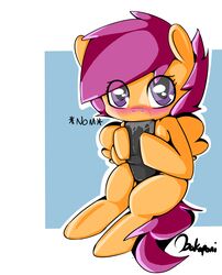 autofellatio bakaponi cutie_mark_crusaders fellatio friendship_is_magic furry futanari intersex my_little_pony oral scootaloo_(mlp) smooth_skin