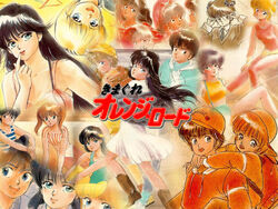 80s cover female kimagure_orange_road madoka_ayukawa male matsumoto_izumi official_art shounen_jump tagme takada_akemi