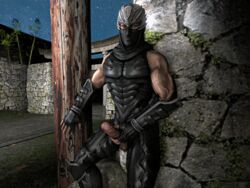 1boy 3d abs against_wall animated armor bara erection fingerless_gloves gay hand_on_pole handjob heavy_balls helmet holding_penis looking_at_viewer male male_only manly mask masked_male masturbation muscles night ninja_gaiden notyouregularidiot outdoors pecs penis penis_out retracted_foreskin ryu_hayabusa source_filmmaker starry_sky stone_wall stroking_cock utility_pole veiny_muscles yaoi