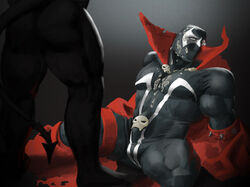 bulge captured gay image_comics male male_only muscular spawn spawn_(series) tagme yaoi