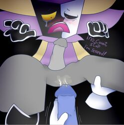 count_bleck dimentio gay male mario_(series) nintendo paper_mario penis super_paper_mario tagme