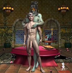 3d chup@cabra elf female greek_mythology male male_focus medusa mythology straight