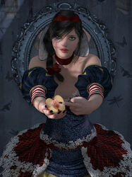 blacksheepart fairy_tales grimms'_fairy_tales pussy snow_white_(fairy_tales) snow_white_(grimm) tagme