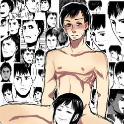 attack_on_titan bertolt_hoover male male_only sasha_braus solo tagme