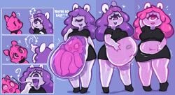 death digested digested_prey digestion digestion_noises eerieviolet female hypnosis original original_character same_size_vore sequence slime slime_girl vore willing willing_death willing_prey willing_vore