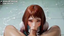 3d ai ai_generated animated animation ass blowjob boob breasts cleavage cock cum dick erection female forced girl hi_res high_resolution highres huge_cock large_penis mp4 my_hero_academia ochako_uraraka patreon penis pussy rape raped rough_sex senpaicham sex sexy sound straight tagme uncensored veins veiny_penis video