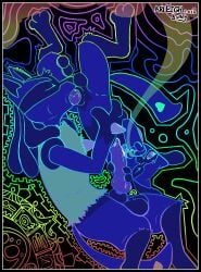 69_position absurd_res animal_genitalia animal_penis anthro arleighbunny balls blunt brother_(lore) brothers_(lore) canine_genitalia canine_penis charlie_(siriusandpyri) closed_eyes digital_media_(artwork) drug_usage drugs duo ear_piercing eyebrow_piercing facial_piercing generation_4_pokemon genitals hand_on_penis hand_on_torso hi_res incest_(lore) louie_(siriusandpyri) lucario male male/male marijuana neon_colors nintendo notched_ear one_eye_closed oral oral_penetration penetration penis piercing pokemon pokemon_(species) psychedelic riolu sex sheath sibling_(lore) siriusandpyri slim smoking smoking_marijuana